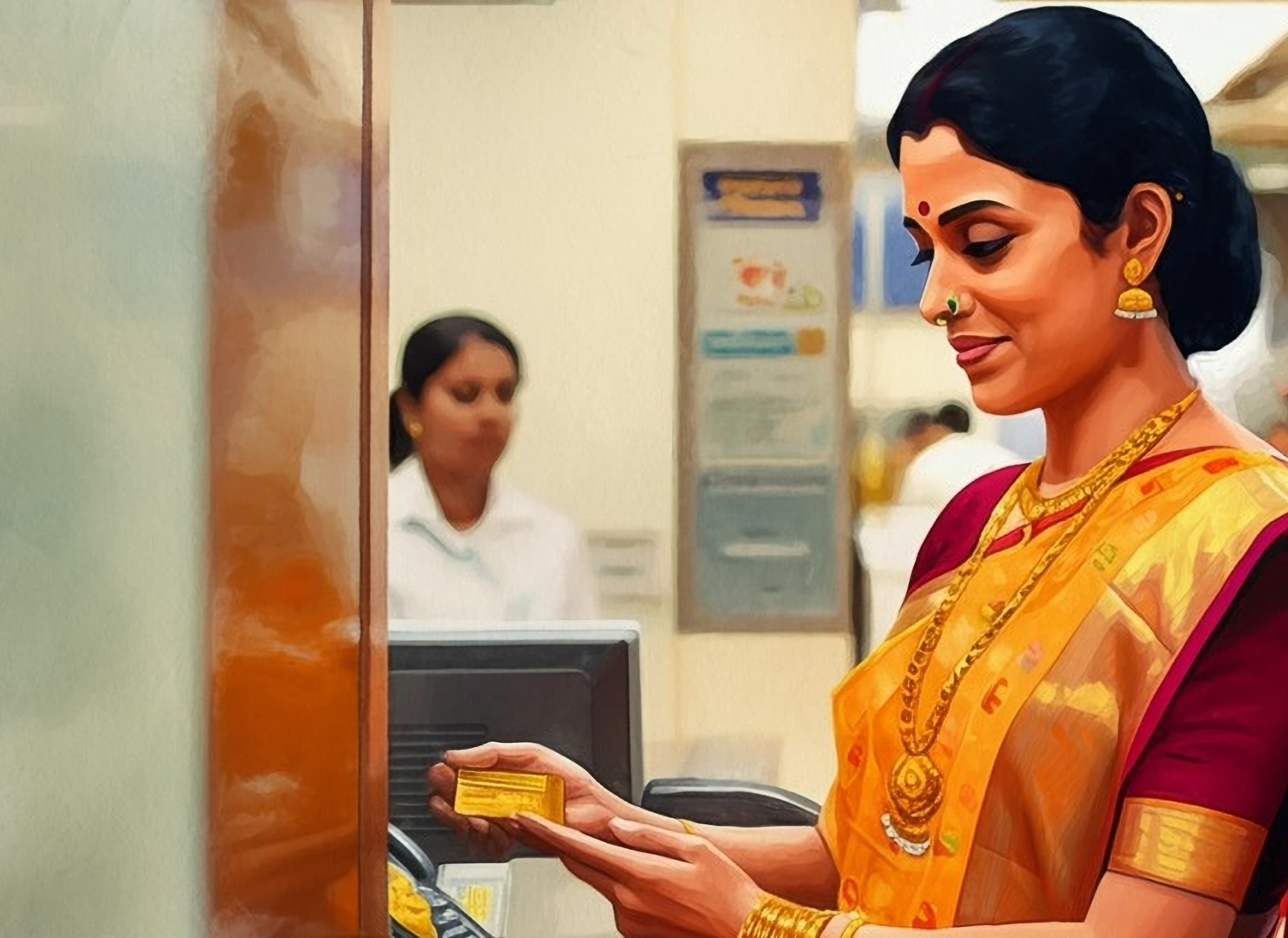 Gold Loan Background